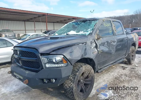2017 Ram 1500 Night 4X4 5'7 Box from USA, damaged, VIN 1C6RR7MT3HS828383